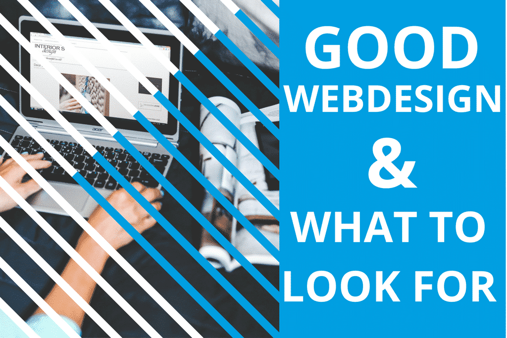 Good web design : what to look for!